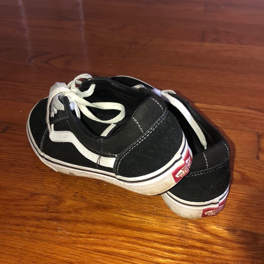 Black Old Skool Vans Womens